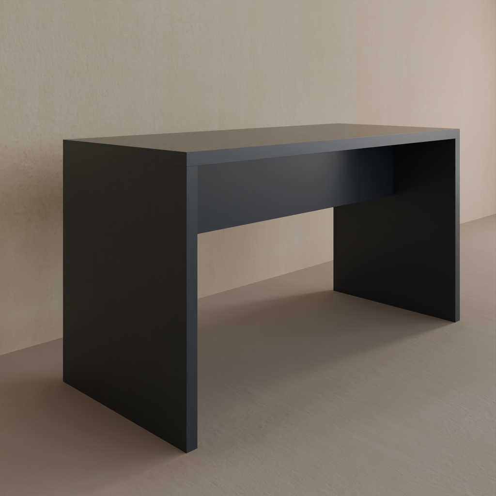 Mesa Escritório 140 x 60cm Azul Tx
