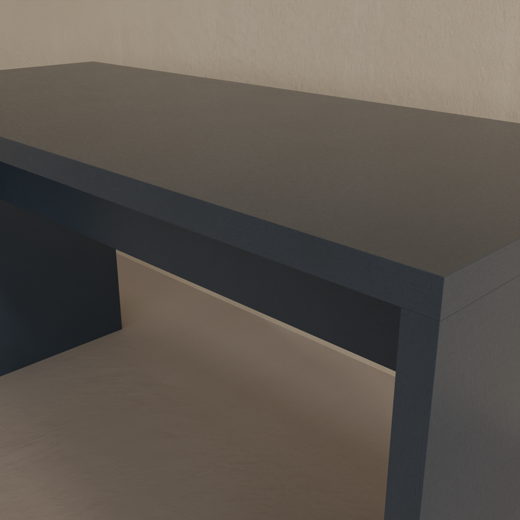 Mesa Escritório 140 x 60cm Azul Tx