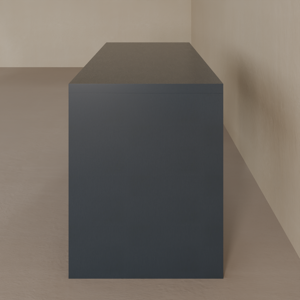 Mesa Escritório 140 x 60cm Azul Tx