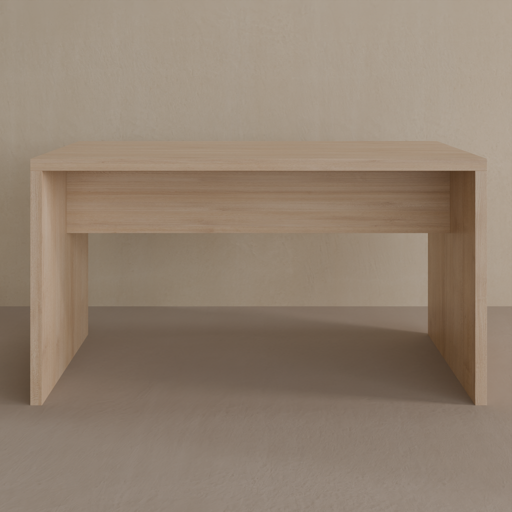 Mesa Escritório 140 x 60cm Carvalho Treviso