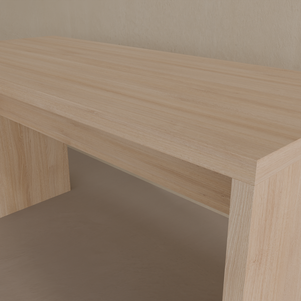 Mesa Escritório 140 x 60cm Carvalho Treviso