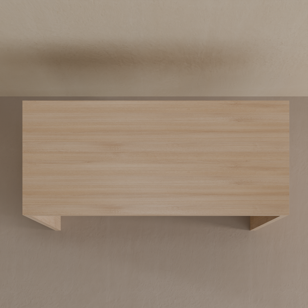 Mesa Escritório 140 x 60cm Carvalho Treviso
