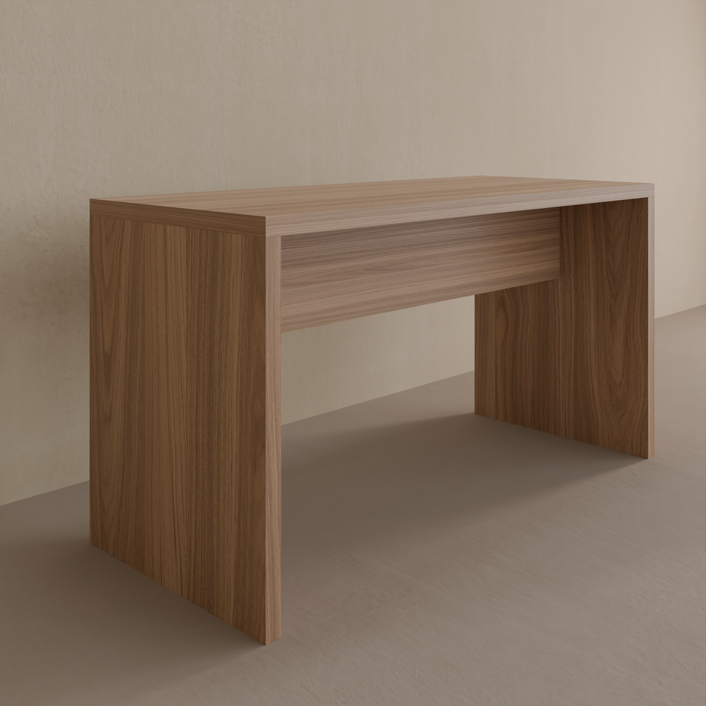Mesa Escritório 140 x 60cm Louro Freijó