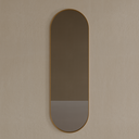 Espelho de Corpo Urban Dourado 160 x 50 cm Oblongo
