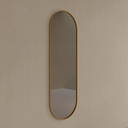 Espelho de Corpo Urban Dourado 160 x 50 cm Oblongo
