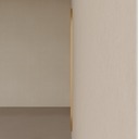 Espelho de Corpo Urban Dourado 160 x 50 cm Oblongo