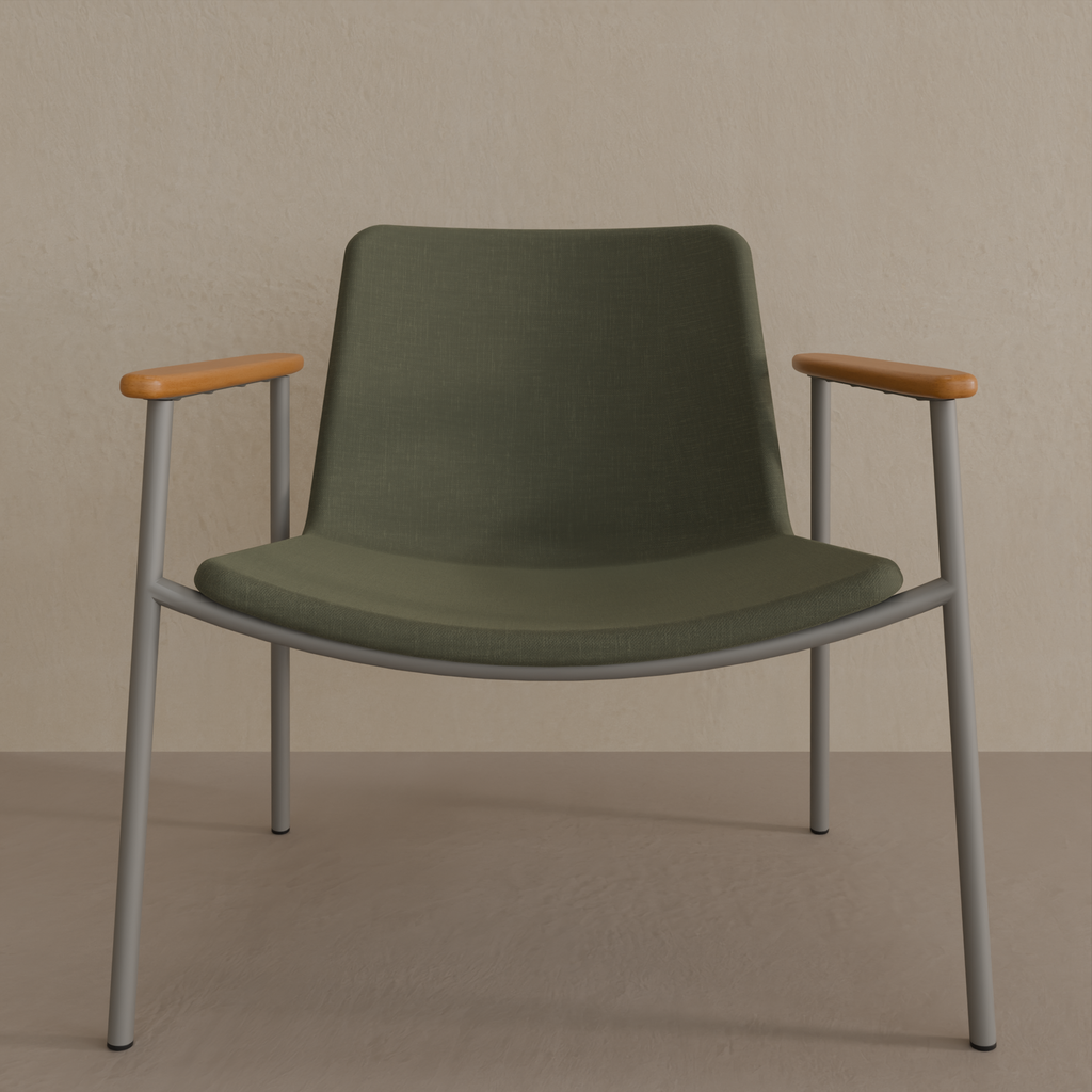 Poltrona Basel Jhovini Verde T3111