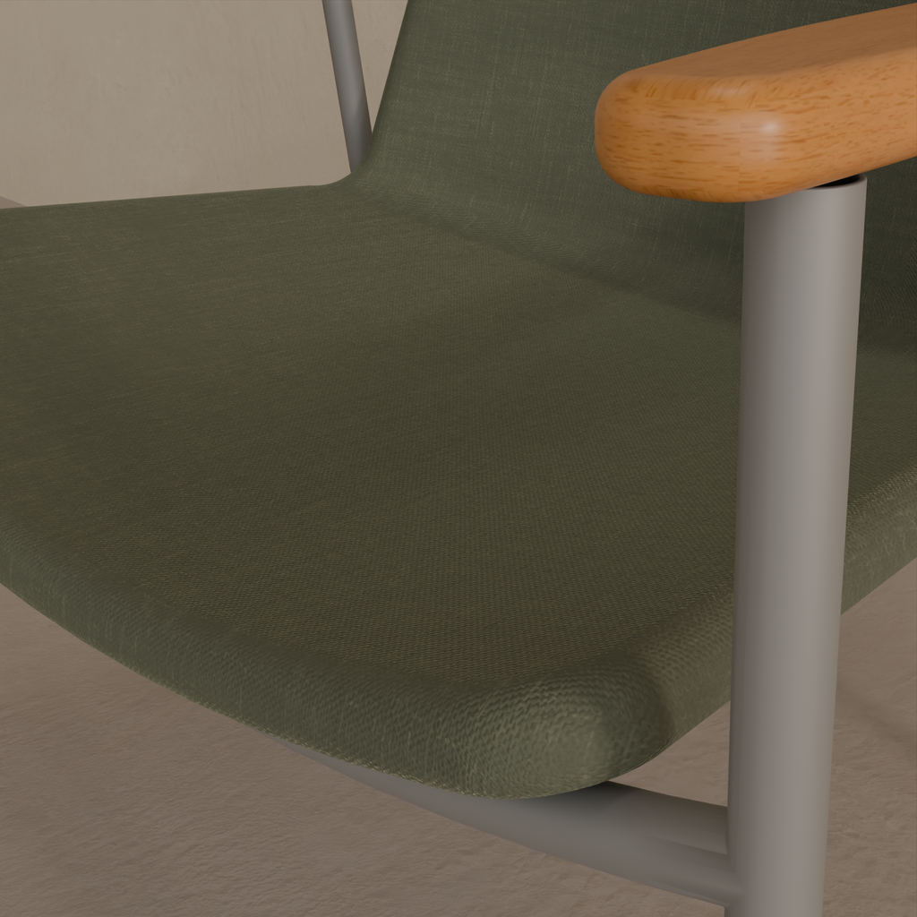 Poltrona Basel Jhovini Verde T3111