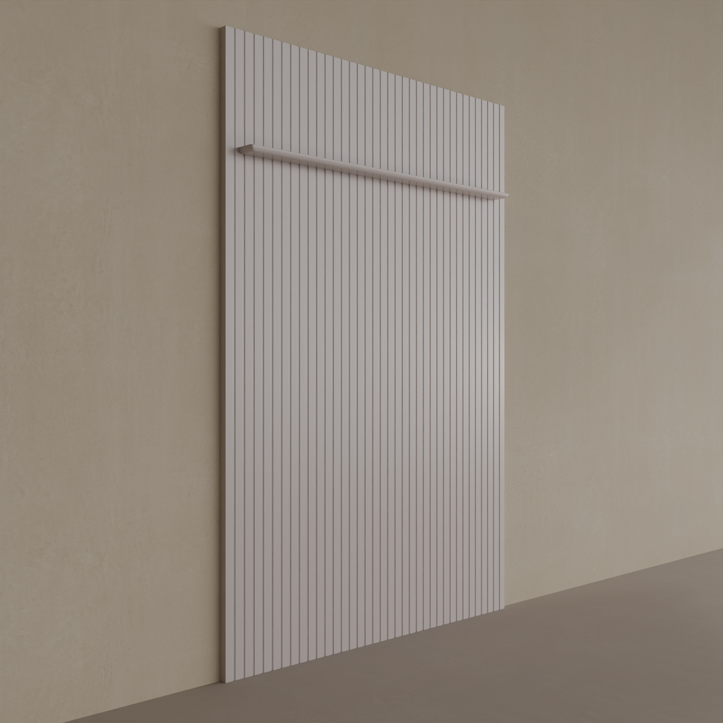 Painel ripado Prime TV Home - Off White