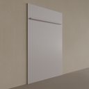 Painel ripado Prime TV Home - Off White