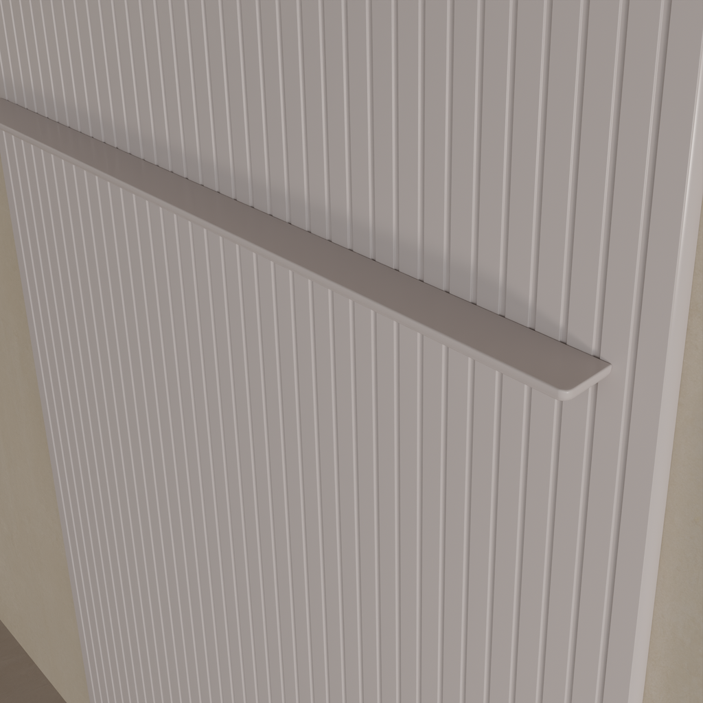 Painel ripado Prime TV Home - Off White