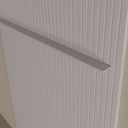 Painel ripado Prime TV Home - Off White