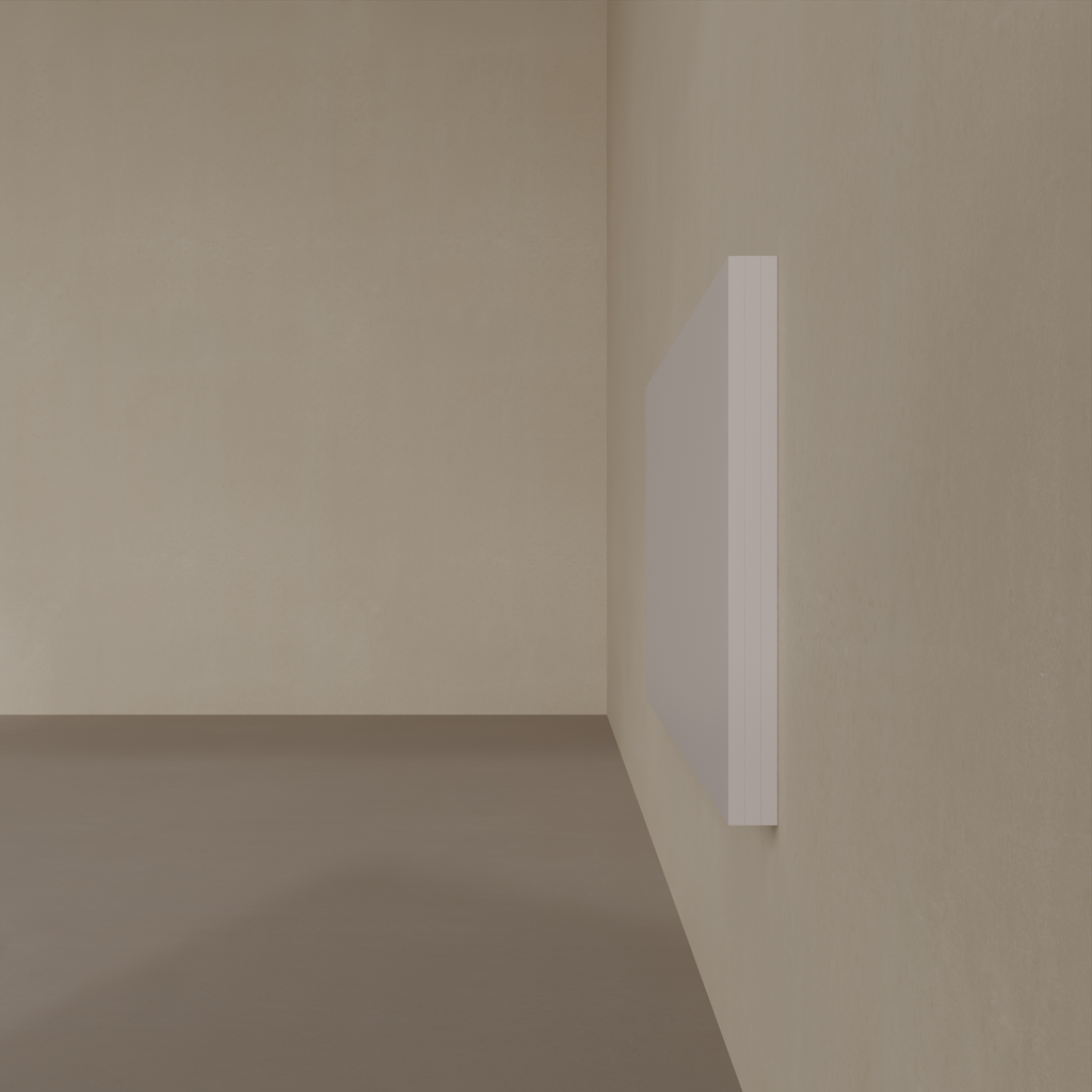 Cabeceira Casal Short Stay Gomos Vertical 1,40m L x A 0,62m - Mdf Cinza Cobalto (Sudoeste)