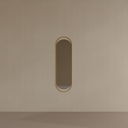 Espelho de Corpo Glam Oblongo Dourado 160x43 cm EDGLD154OB2850