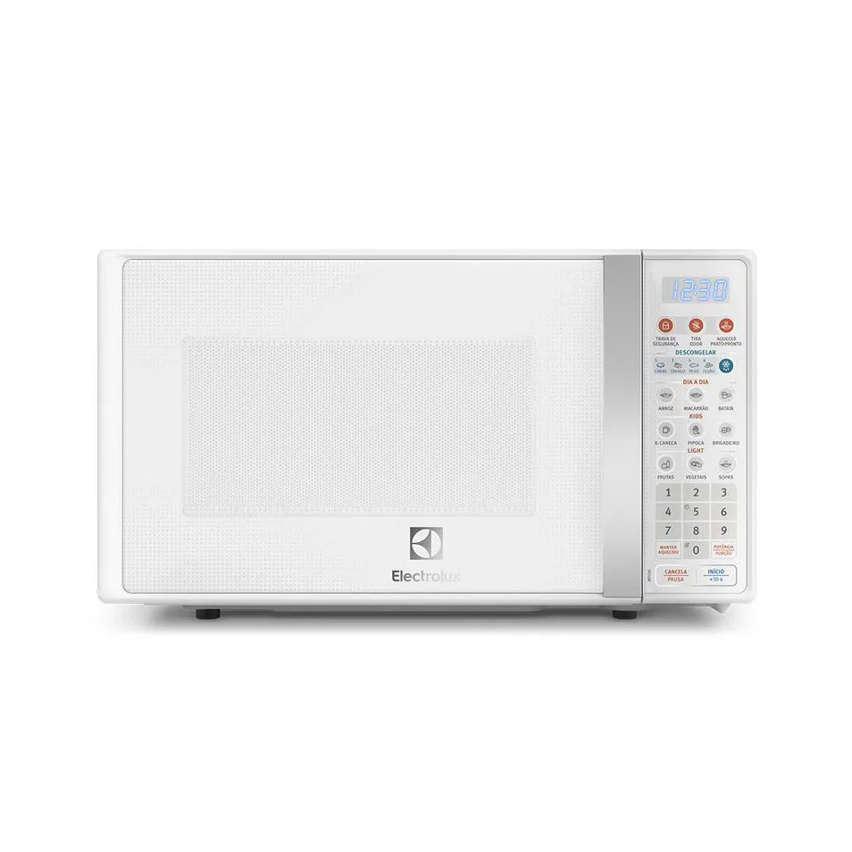 Microondas Electrolux 20L Branco com Função Tira Odor e Descongelar (MTO30)