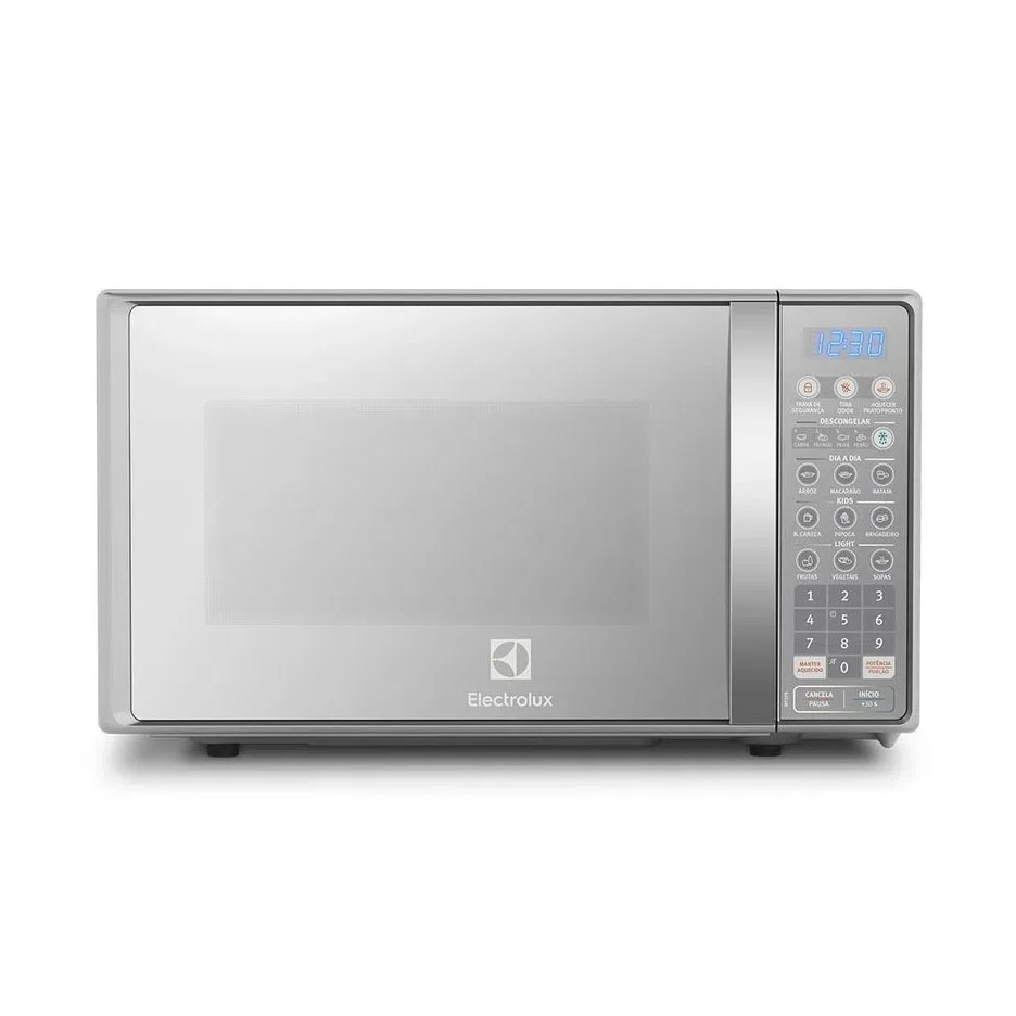 Microondas 20L Inox Espelhado com Função Tira Odor 