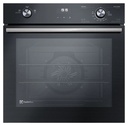 Forno de Embutir Electrolux a Gás 80L Efficient com PerfectCook360 Preto (OE8GH)