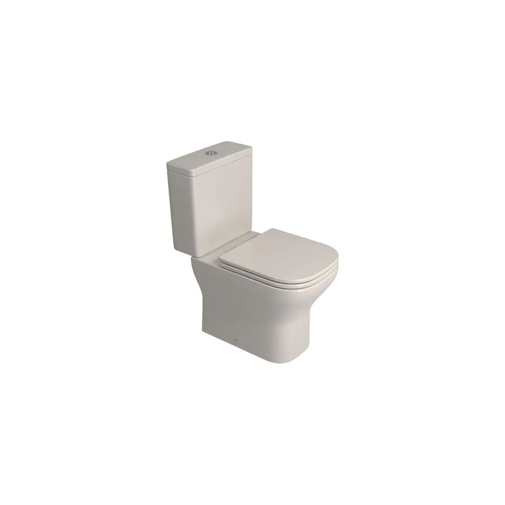 Bacia Para Caixa Acoplada Axis Barbante Deca +Caixa acoplada +Assento poliester +Kit instalação