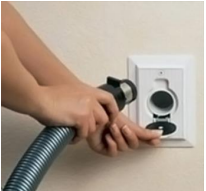 Aspiração Central Apto Tipo​ (central de aspiração sobreposta)​