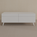 Rack Classic 2G 1.4 m Branco Acetinado 1229 Imcal