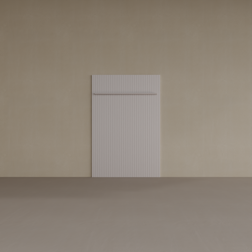 Painel ripado Prime TV Home - Off White