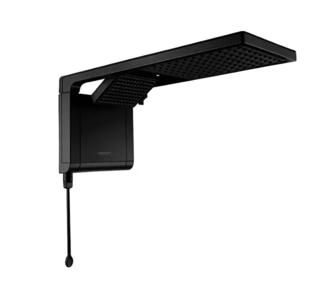 Chuveiro Elétrico Acqua Duo Ultra 220V Eletrônico 7800w Preto Fosco Lorenzetti 