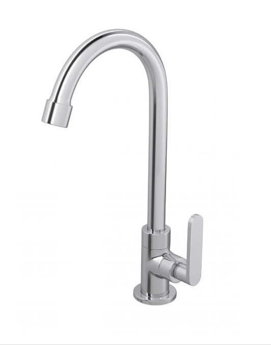 Torneira Deca de Mesa para Cozinha Flex Plus Cromado Código 1167.C21 