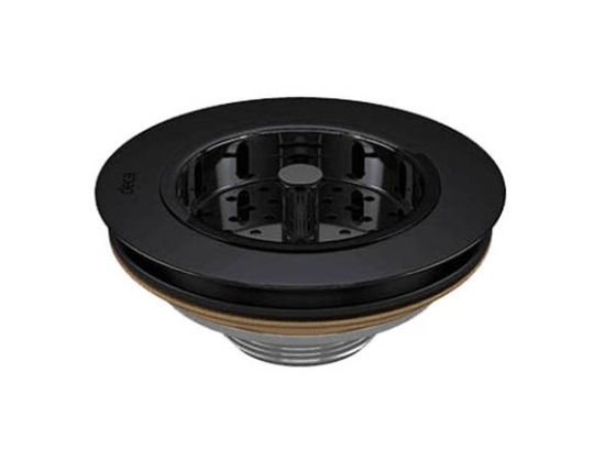Válvula de Escoamento para Pia de Cozinha 4 1/2 Black Matte Código: 1622.BL.MT
