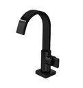 Torneira Deca de Mesa Bica Alta para Lavatório Polo Black Noir Código: 1198.BL33.NO (Varanda)