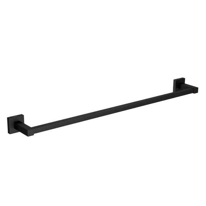 Toalheiro de Banho​ Quadratta Black Matte 