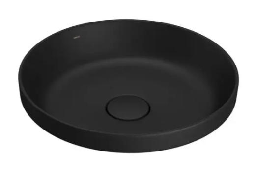 Cuba Redonda de Sobrepor 30cm Ébano Fosco Código L.22030.94
