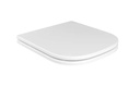 Assento Deca Quadra Poliéster com Slow Close Branco AP217.17