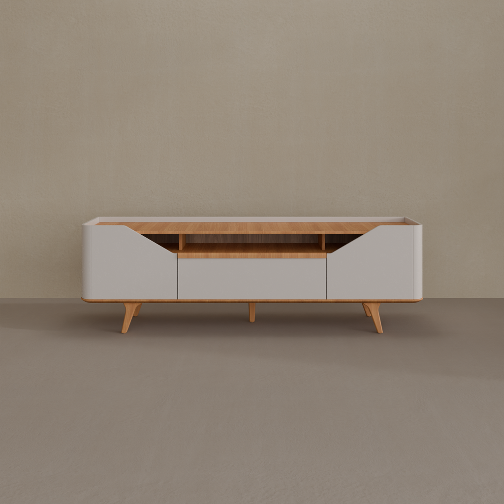 Rack ARC 2P 1,80m Off White | Nature 14433 Imcal