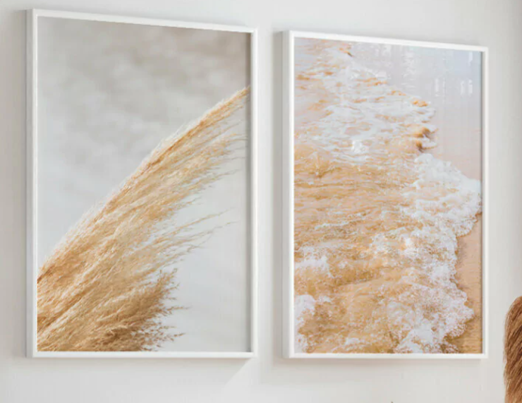 Conjunto 2 Quadros Boho Style 40 x 50 cm