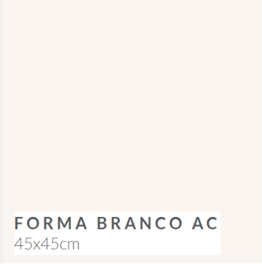 Forma Branco AC 30x40 / Parede (Torre B)