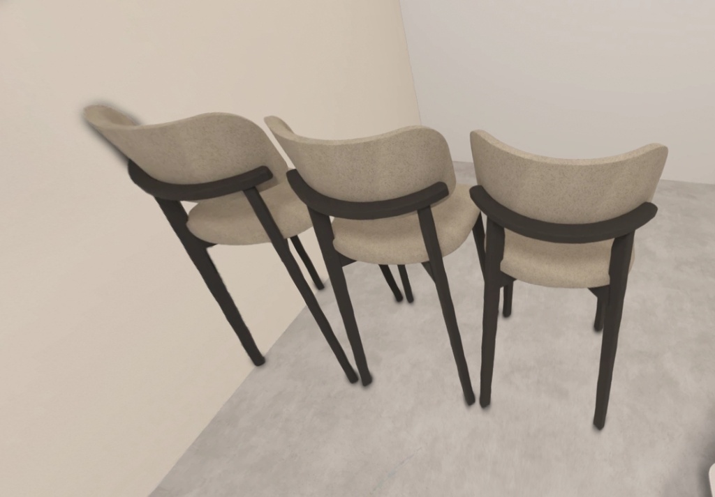 Kit 3 Banqueta Fenix C 1022 Preta Ferrati (Imangai Geribá - Apt 3,4,6 / Sala)