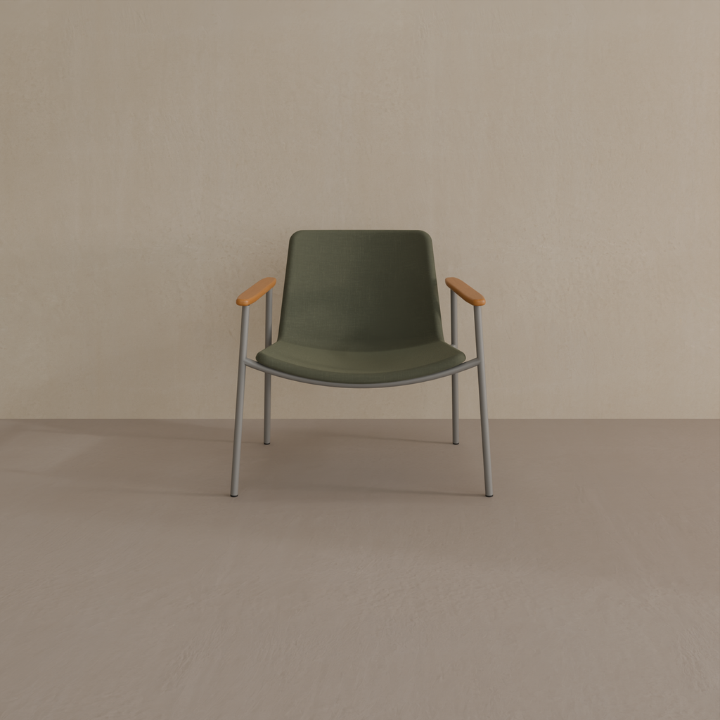 Poltrona Basel Jhovini Verde T3111