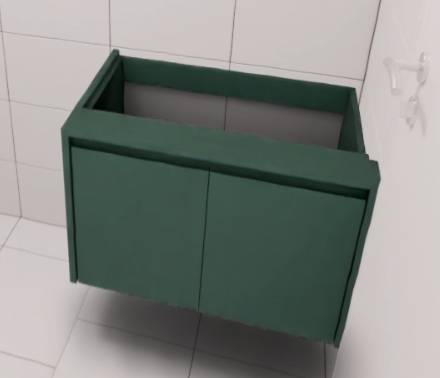 Armário de Banheiro - Floresta (Imangai Geribá - Apt 01,2,7,8 / Banheiro) (cópia)