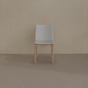 Conjunto de 4 Cadeiras Akila Madeira Imbuia | Tecido B 20224