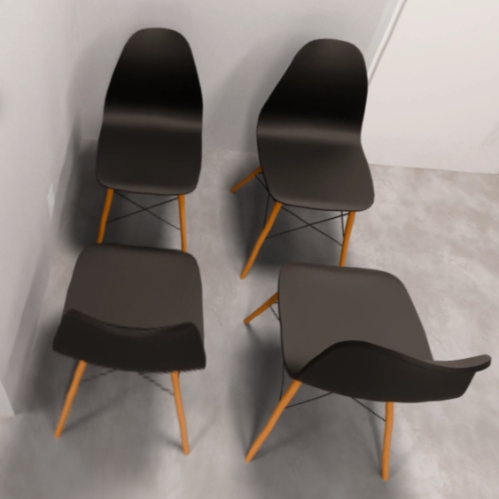 Cadeira Eiffel Preta