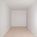 Armário Quarto Casal 4 Portas de Giro Branco Tx (Sudoeste / Bias Fortes - Apt 07 11)