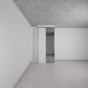 Armário Quarto 2 Portas de Correr Espelho Branco Tx (Sudoeste / Bias Fortes - Apt 09)