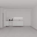 Armário Cozinha Inferior Branco Tx (Sudoeste / Bias Fortes - Apt 07 11)