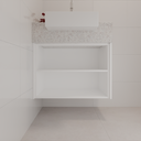 Armário de Banheiro Nicho Branco Tx (Sudoeste / Bias Fortes - Apt 07 11)