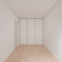 Armário Quarto Casal 3 Portas de Correr Branco Tx (Sudoeste / Bias Fortes - Apt 08 10)