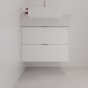 Armário de Banheiro Gaveteiro Branco Tx (Sudoeste / Bias Fortes - Apt 08 10)