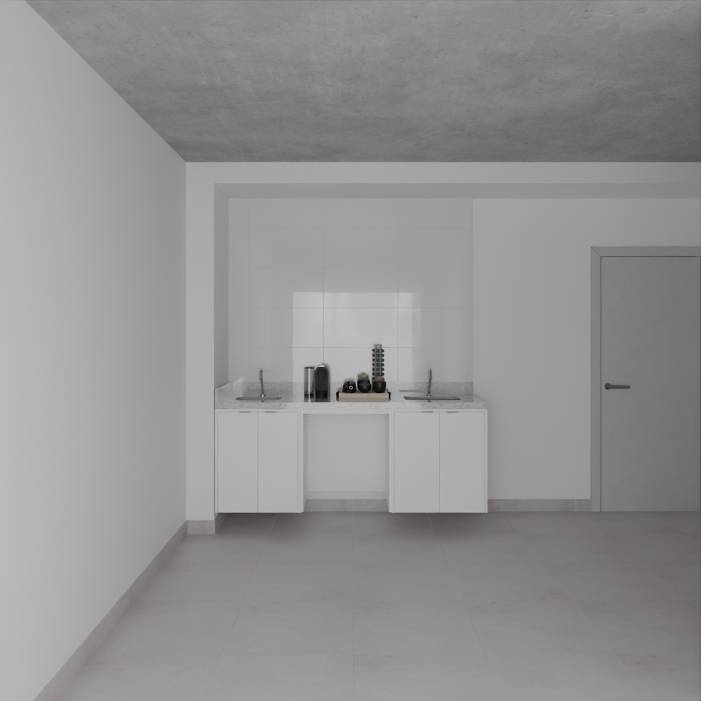 Armário Cozinha Inferior Branco Tx (Sudoeste / Bias Fortes – Apt 03 04)