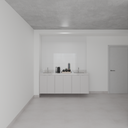 Armário Cozinha Inferior sem Nicho para Lava e Seca Cinza Cobalto (Sudoeste / Bias Fortes – Apt 03 04)