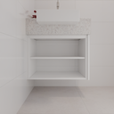 Armário de Banheiro Suite Nicho Branco Tx (Sudoeste / Bias Fortes - Apt 03 04)