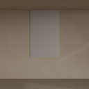 Painel TV Home MDF 1,20m x 1,76m (LxA) Quarto Casal Cinza Cobalto (Sudoeste / Bias Fortes - Apt 03 04)